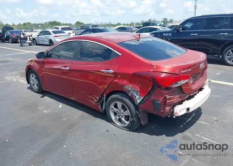 2014 Hyundai Elantra Se из США, поврежденный, VIN 5NPDH4AE7EH462643